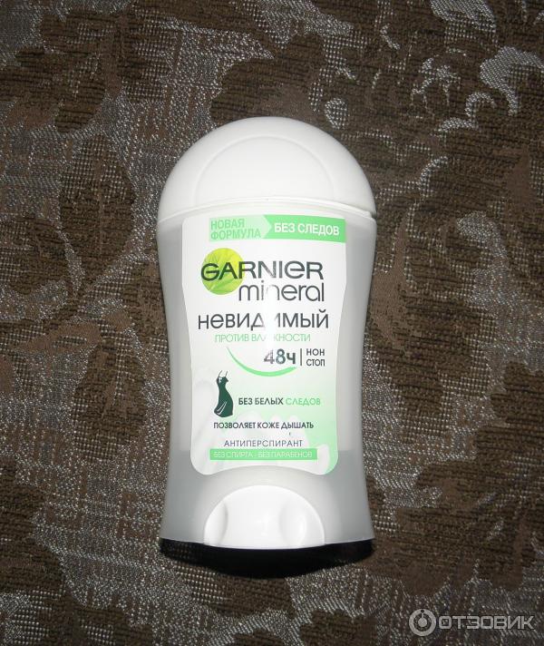 Антиперспирант Garnier mineral невидимый против влажности фото