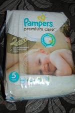 Детские подгузники Pampers Premium Care фото
