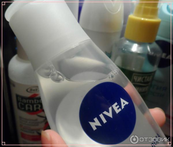 Мицеллярная вода Nivea Очищение 3 в 1 фото