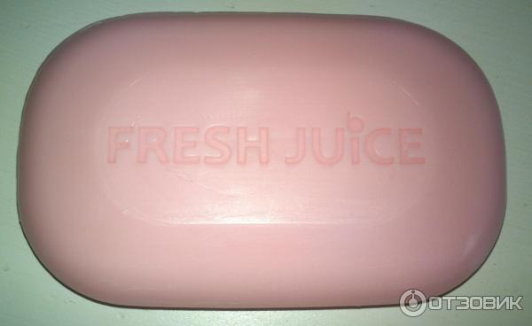 Косметическое мыло Fresh Juice Ежевика и ваниль с глицерином фото