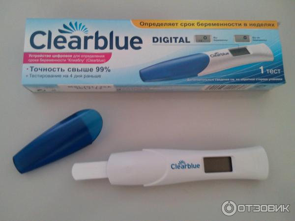 Цифровой Тест На Беременность Clearblue Купить