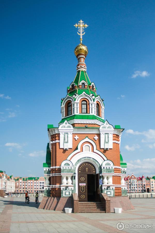 Часовня на городской площади в Йошкар-Оле