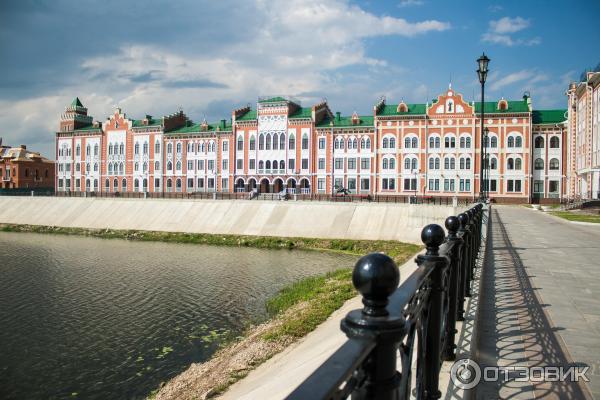 Угол набережной Брюгге в Йошкар-Оле