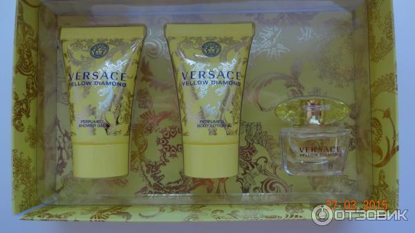 Набор Versace Yellow Diamond фото