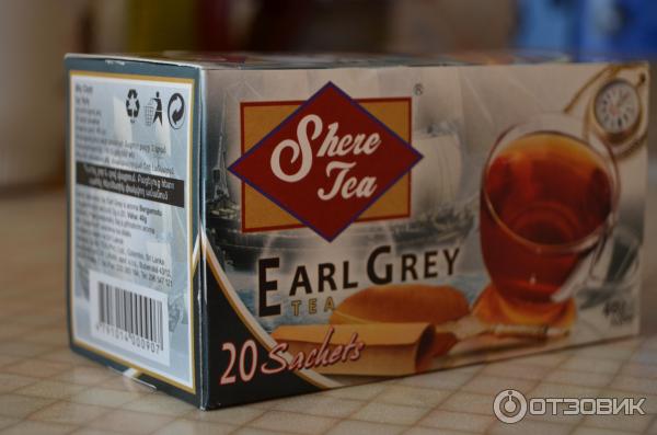 Чай черный Shere Tea в пакетиках с бергамотом фото