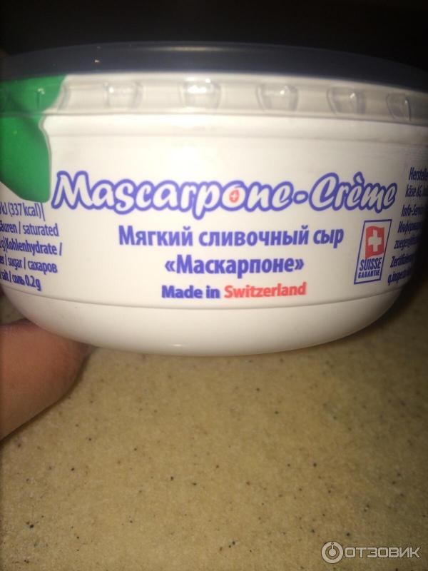 Сыр Mascarpone-Creme Zuger Frischkase фото