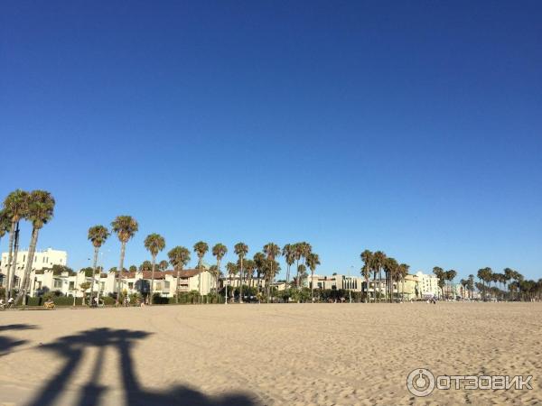 Пляж Venice Beach (США, Калифорния) фото