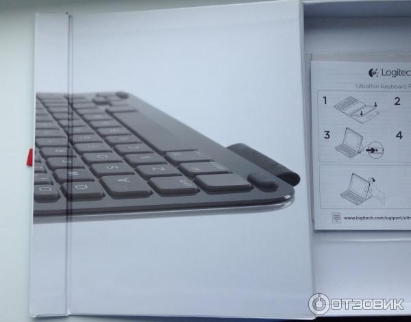 Клавиатура-чехол беспроводная Logitech Ultrathin для iPad mini фото