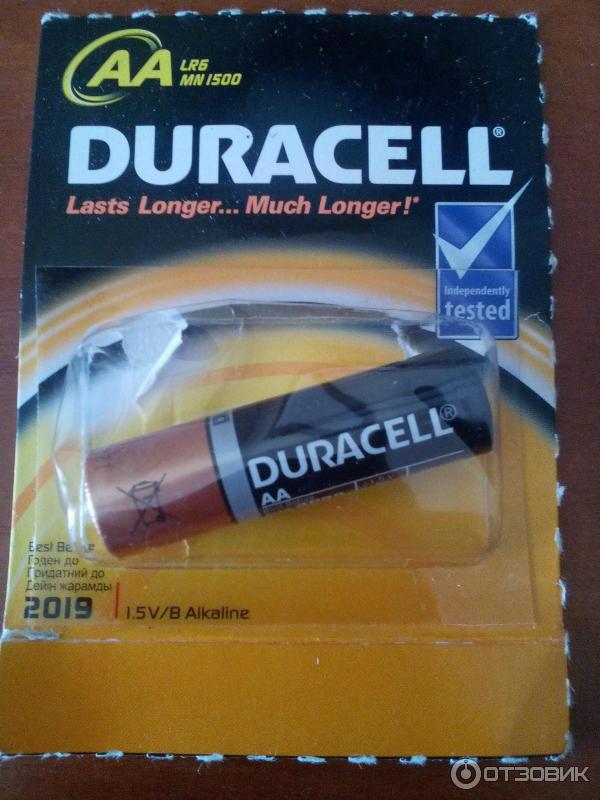 Батарейки Duracell фото