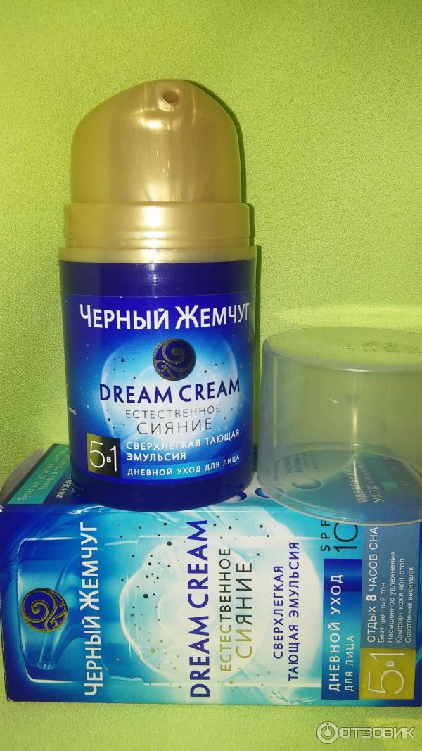 Крем для лица Черный Жемчуг Dream Cream Естественное сияние фото