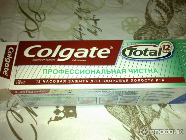 Зубная паста Colgate 12 профессиональная чистка фото