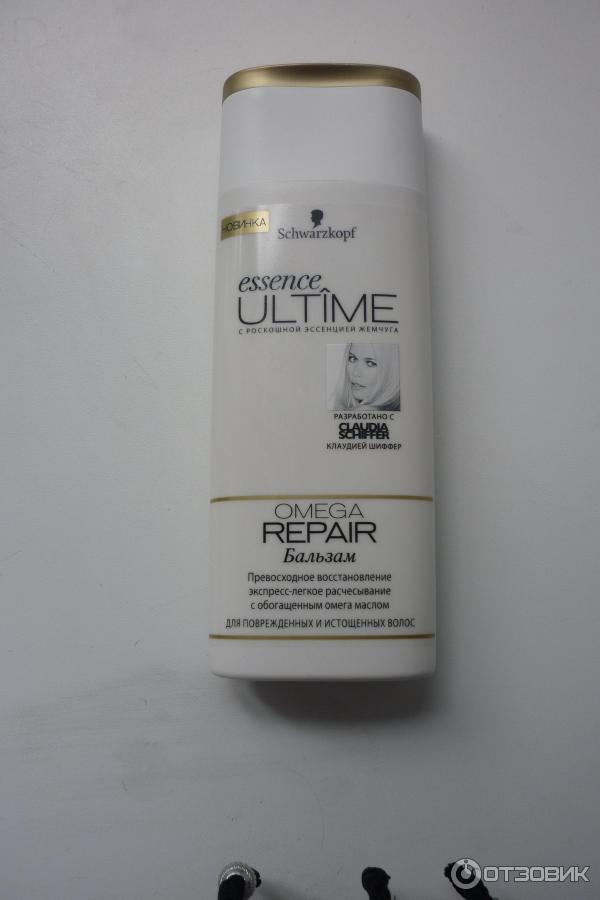 Бальзам для поврежденных и истощенных волос Schwarzkopf Omega Repair Essence Ultime фото