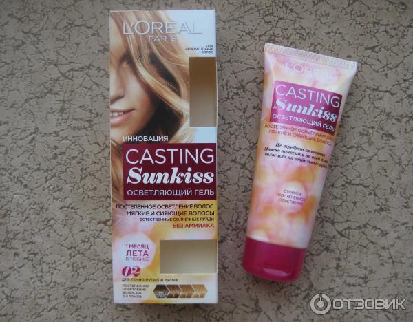 Гель-краска для волос L'Oreal Casting SunKiss фото