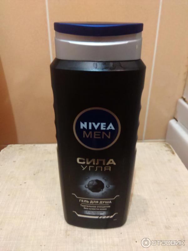 Гель для душа Nivea Men Сила угля фото