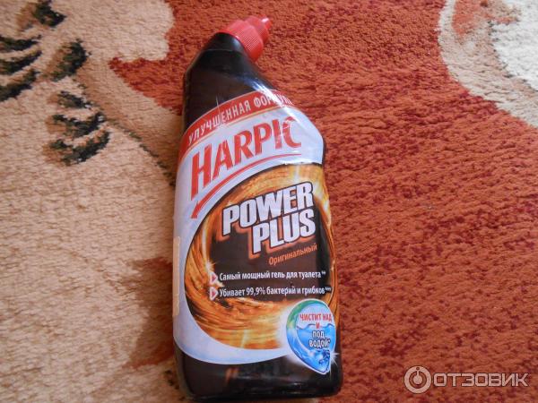 Гель для чистки туалета Harpic Power Plus Оригинальный фото