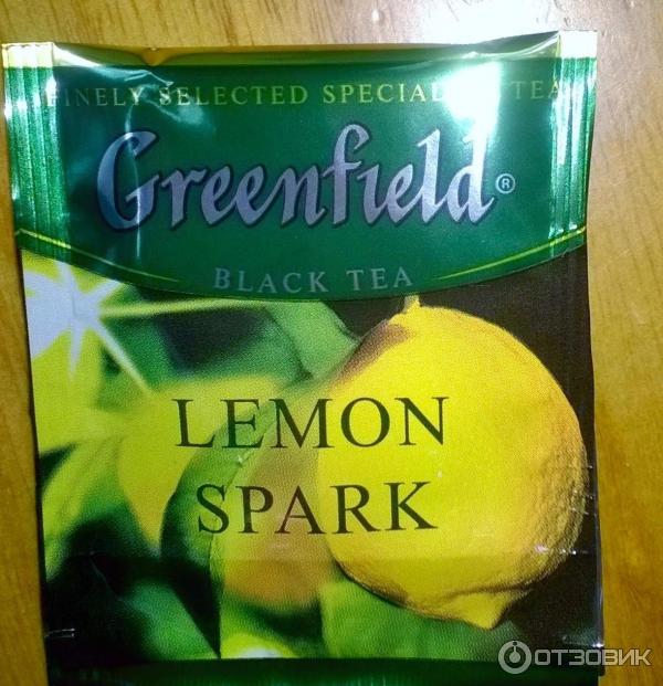 Чай черный Greenfield Lemon Spark фото