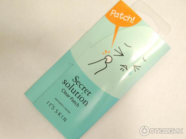 Патчи для проблемной кожи Its skin Secret solution clear patch