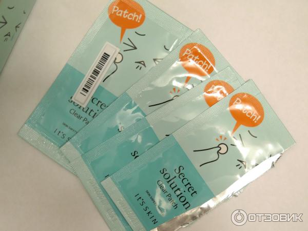 Патчи для проблемной кожи Its skin Secret solution clear patch