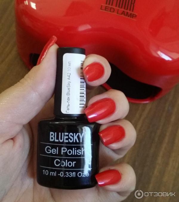 Гель-лак для ногтей BLUESKY Gel Polish Color фото