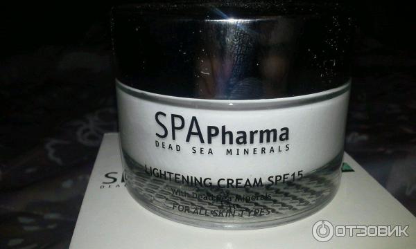 Осветляющий крем для лица Peer Pharm Spa Pharma SPF 15 фото