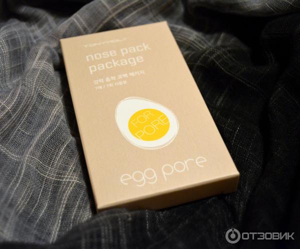 Полоски для очищения пор носа Tony Moly Egg Pore Nose Pack фото