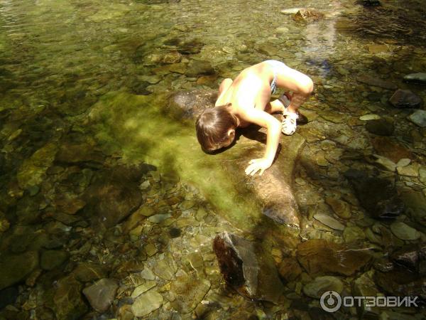 Каскад водопадов на реке Шинок (Россия, Алтайский край) фото