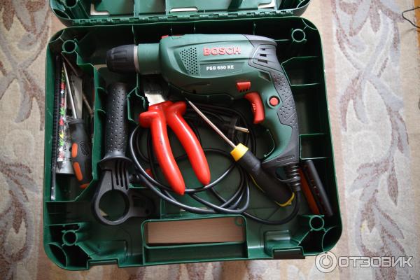 Электродрель ударная Bosch PSB 650 RE фото