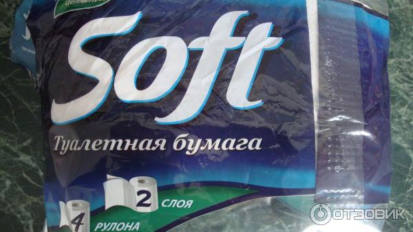 Туалетная бумага Soft фото