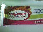 Натуральный фруктово-ореховый батончик Fit Fruit "Лесные ягоды" фото