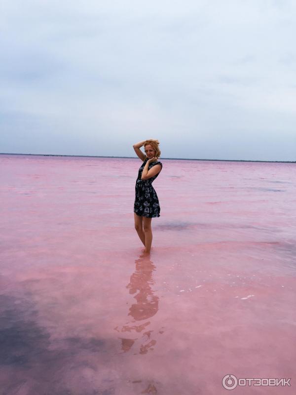 Бурлинское розовое озеро или Бурсоль