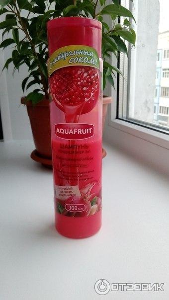 Aquafruit шампунь кондиционер 2 в 1 потрясающий объем фото