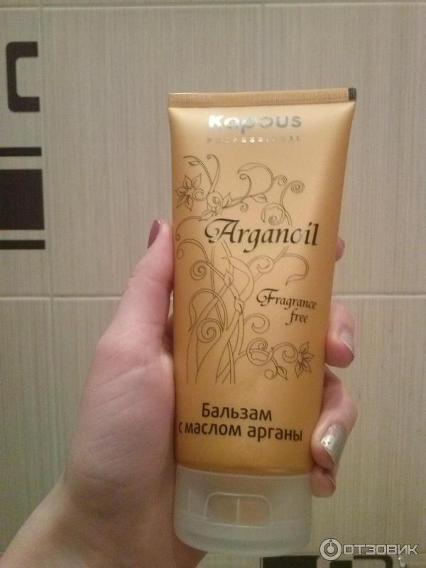 Бальзам для волос Kapous Arganoil с маслом арганы фото