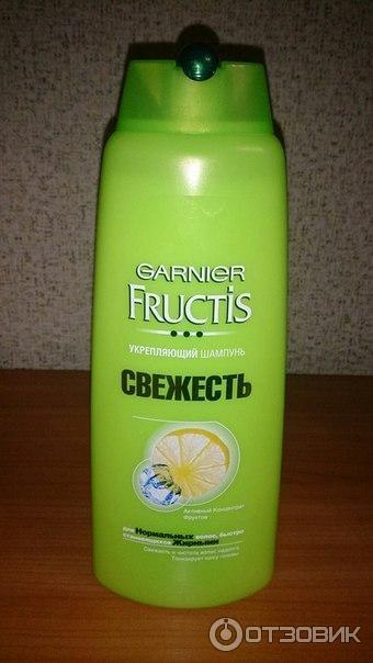 Укрепляющий шампунь Garnier Fructis Свежесть фото