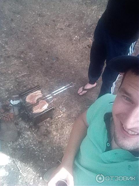 мангал и мясо