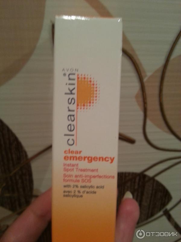 Точечное средство быстрого действия Avon Clearskin Clear Emergency фото