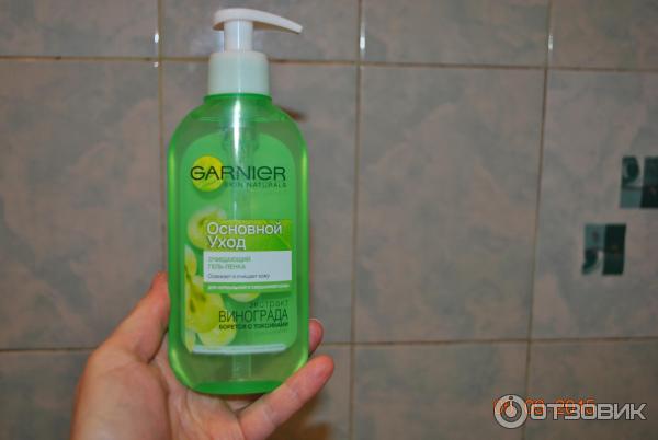 Гель для умывания Garnier Основной уход очищающий фото