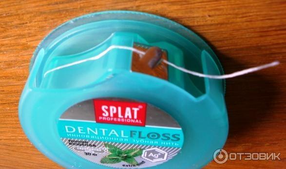 Зубная нить Splat Dental Floss фото