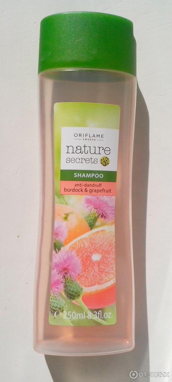 Шампунь Oriflame Nature Secrets Nature Secrets Shampoo Anti-Dandruff with Burdock & Grapefruit фото