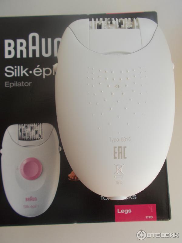 Эпилятор Braun Silk-epil 1 Legs 1170 фото