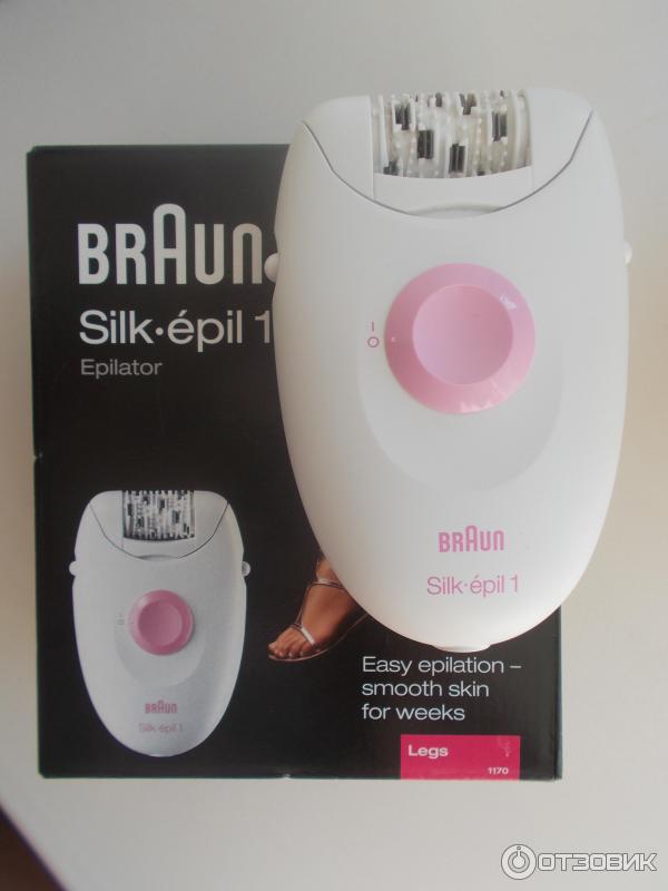 Эпилятор Braun Silk-epil 1 Legs 1170 фото