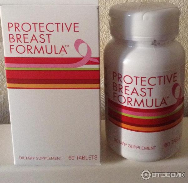 БАД для защиты груди, Protective breast formula, Enzymatic therapy фото