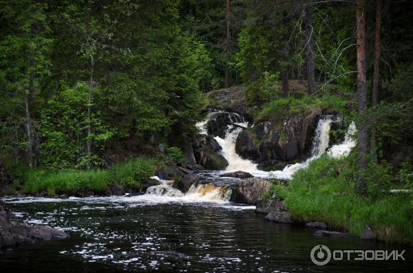 водопад ахвенкоски