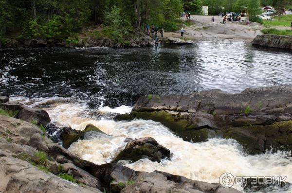 водопад ахвенкоски