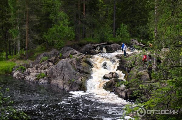 водопад ахвенкоски