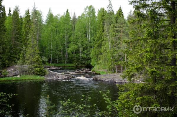 водопад ахвенкоски