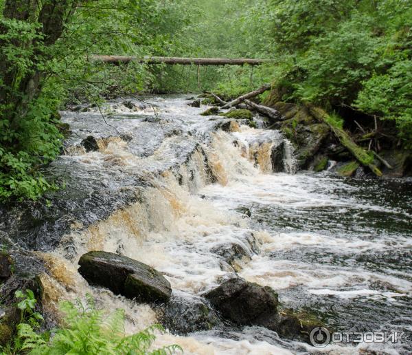 водопад белые столбы