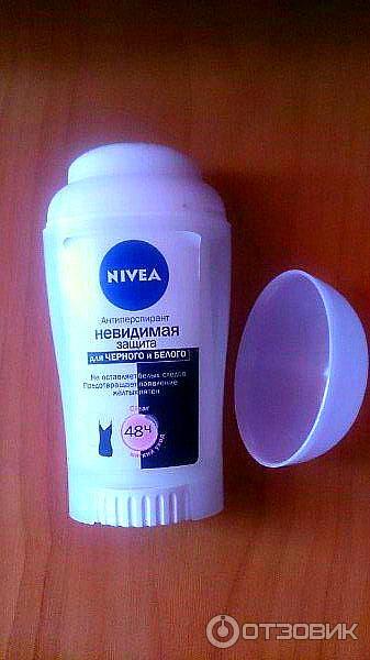 Антиперспирант Nivea Невидимая защита. Для черного и белого стик фото