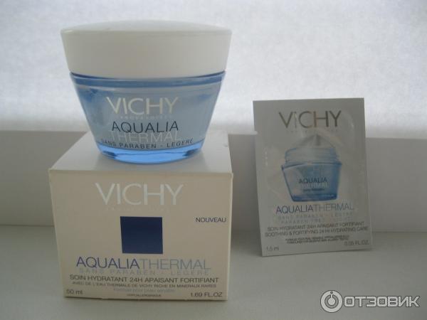 Легкий увлажняющий крем для лица Vichy Aqualia Thermal 48 часов фото