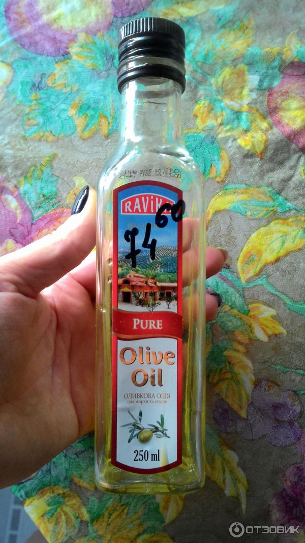 Оливковое масло для жарки Ravika PURE Olive Oil 250ml фото