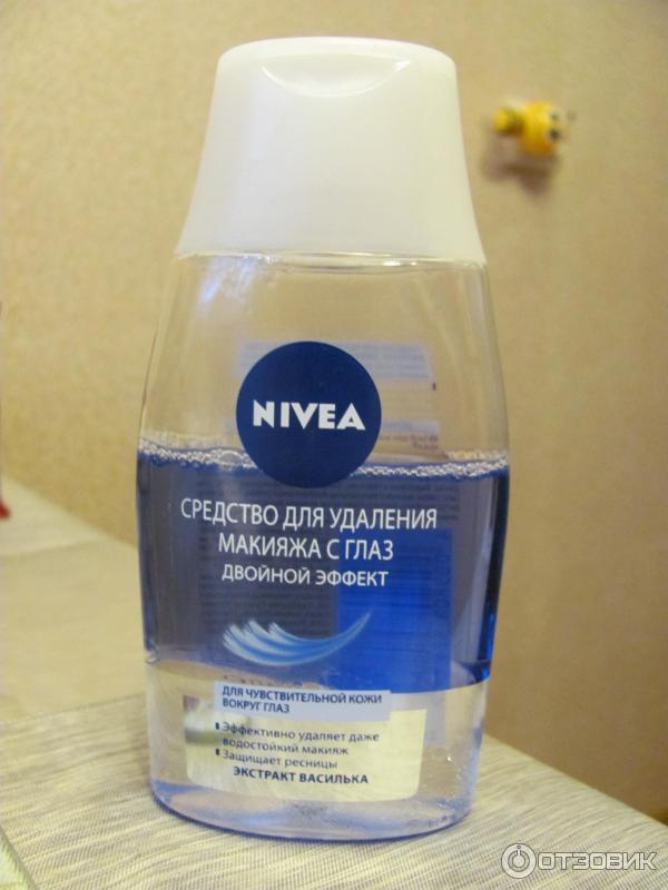 Средство для удаления макияжа с глаз Nivea Двойной эффект фото